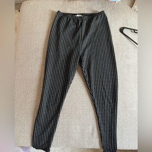 Plaid Print Leggings